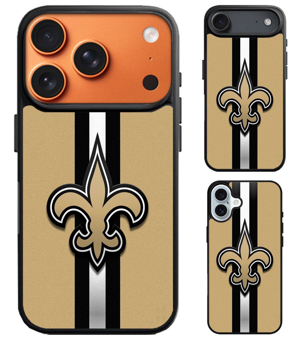 New Orleans Saints Cover iPhone Air | iPhone 17 | 17 Pro | 17 Pro Max Case