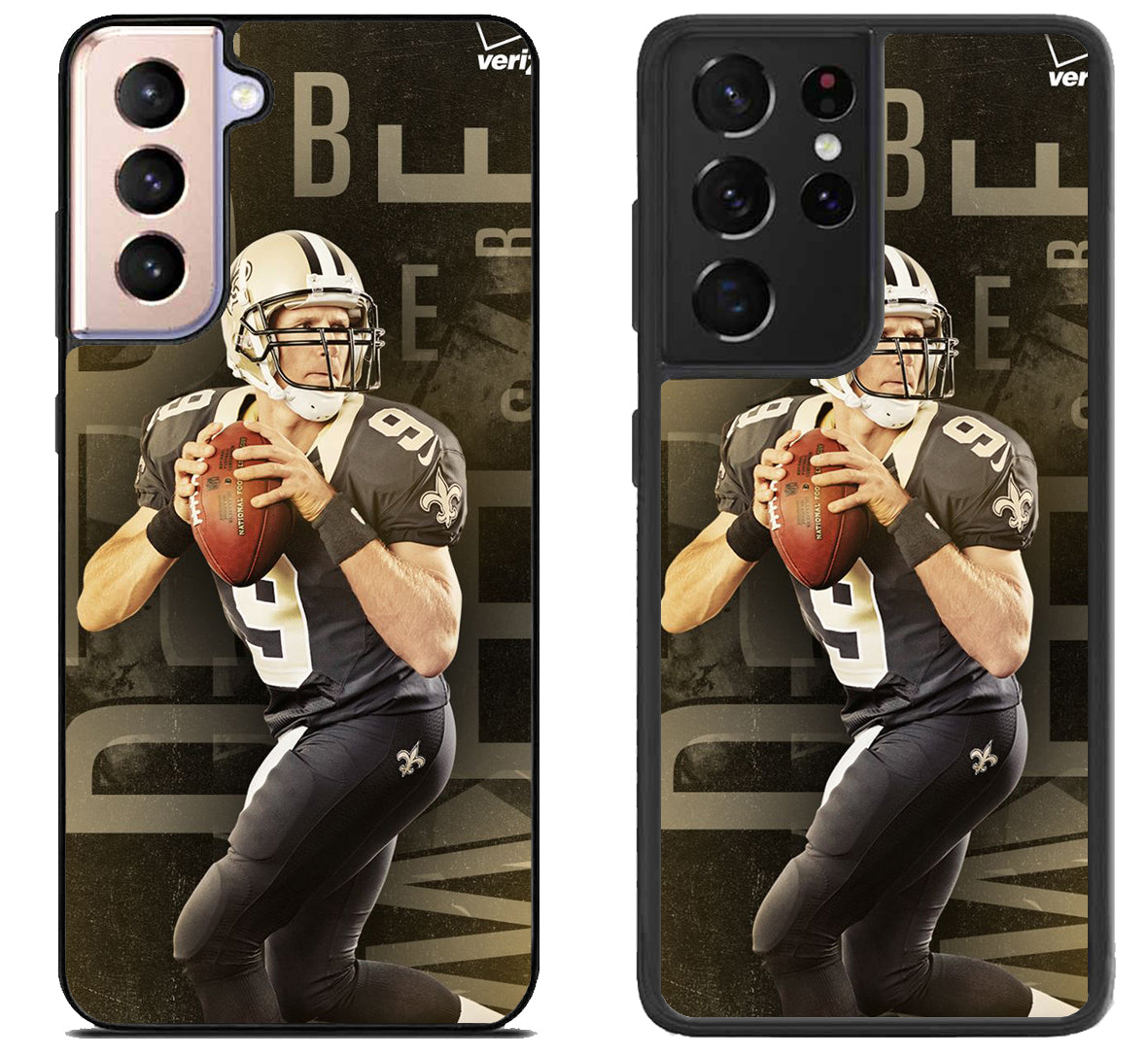 New Orleans Saints Drew Brees Wallpaper Samsung Galaxy S21 | S21 FE | S21+ | S21 Ultra Case