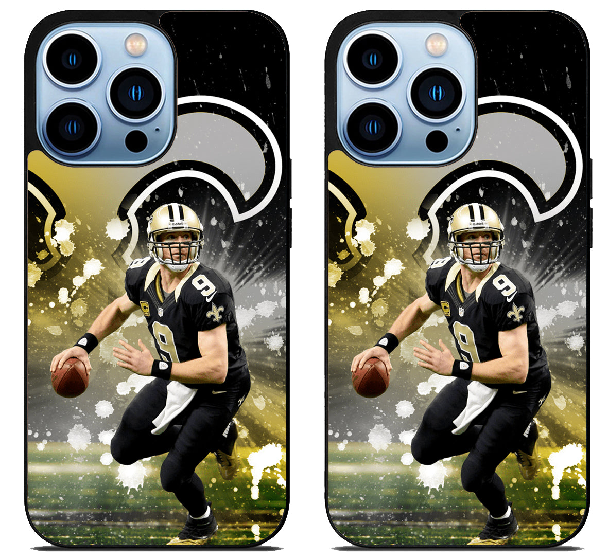 New Orleans Saints Drew Brees iPhone 15 Pro | iPhone 15 Pro Max Case