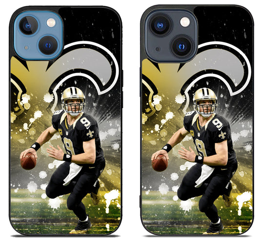 New Orleans Saints Drew Brees iPhone 15 | iPhone 15 Plus Case