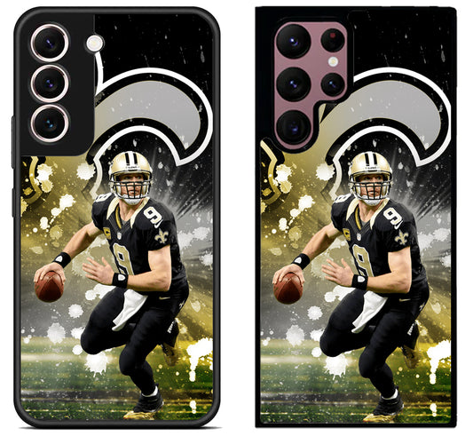 New Orleans Saints Drew Brees Samsung Galaxy S22 | S22+ | S22 Ultra Case