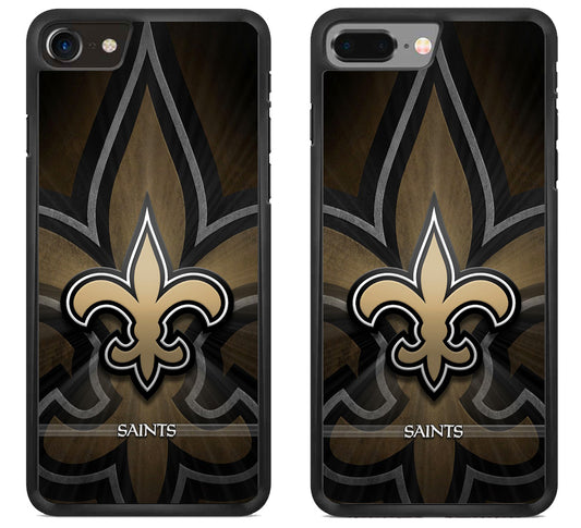 New Orleans Saints Logo Wallpaper iPhone 8 | 8 Plus Case