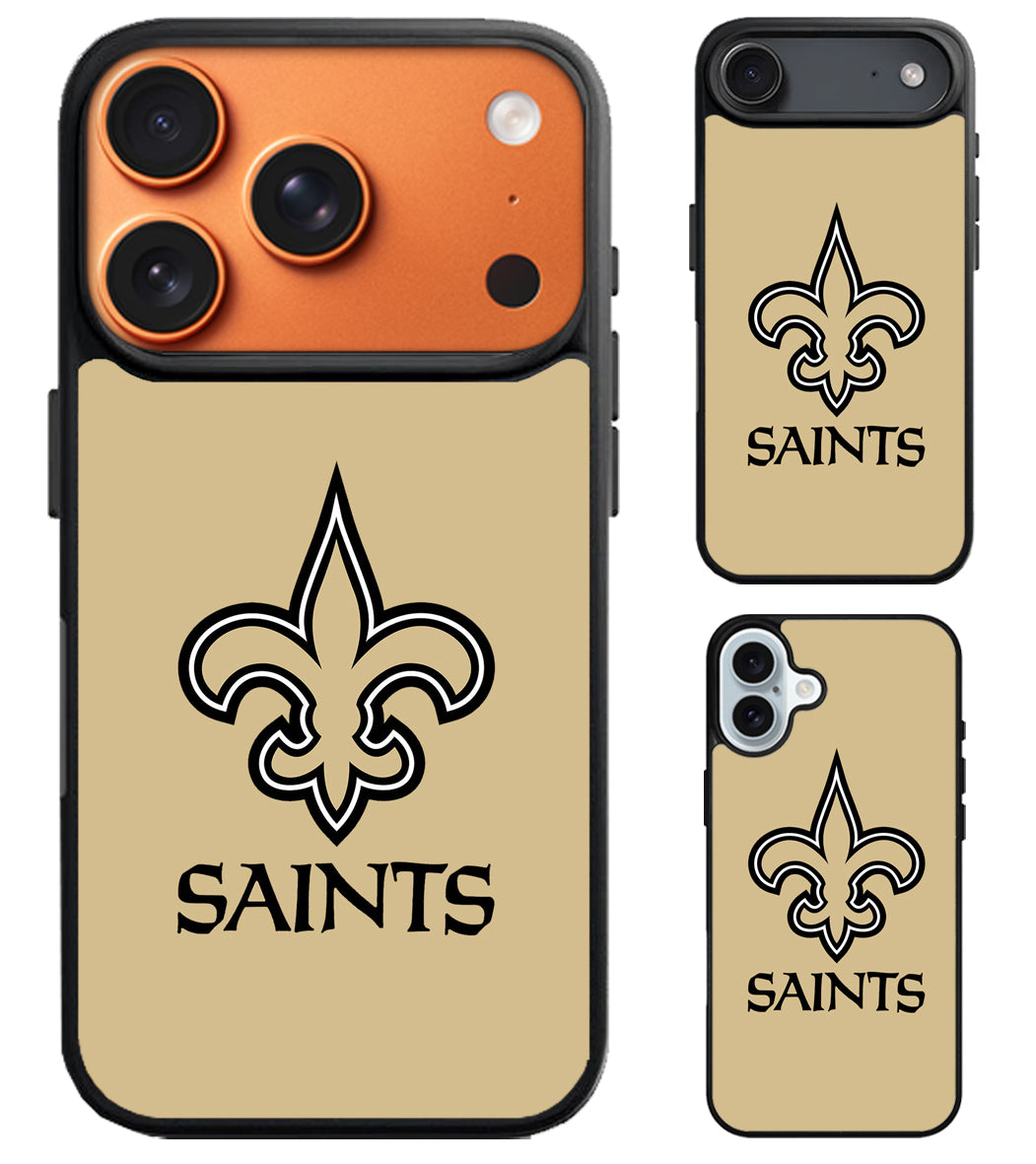 New Orleans Saints Logo iPhone Air | iPhone 17 | 17 Pro | 17 Pro Max Case
