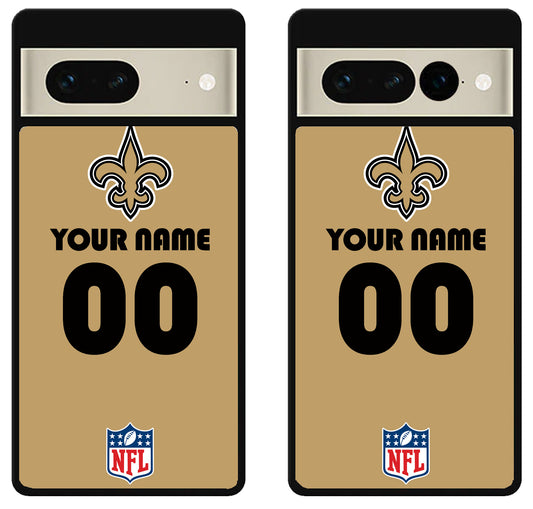 Custom Personalized New Orleans Saints NFL Google Pixel 7 | 7 Pro Case