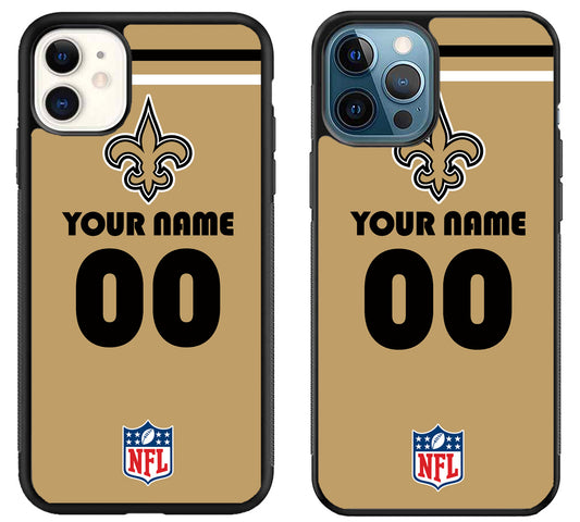 Custom Personalized New Orleans Saints NFL iPhone 11 | 11 Pro | 11 Pro Max Case