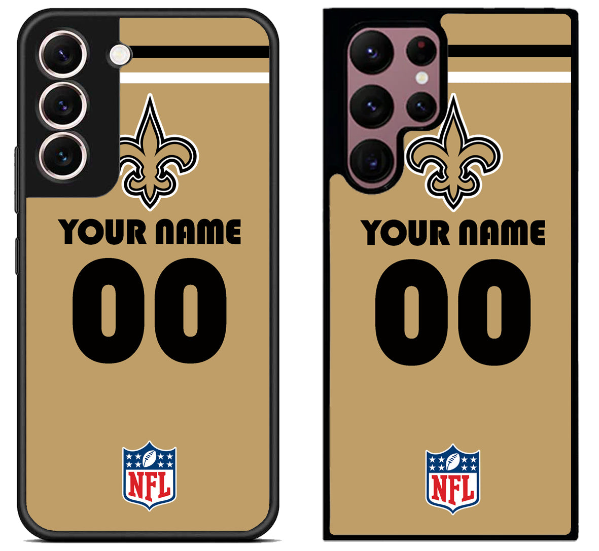 Custom Personalized New Orleans Saints NFL Samsung Galaxy S22 | S22+ | S22 Ultra Case