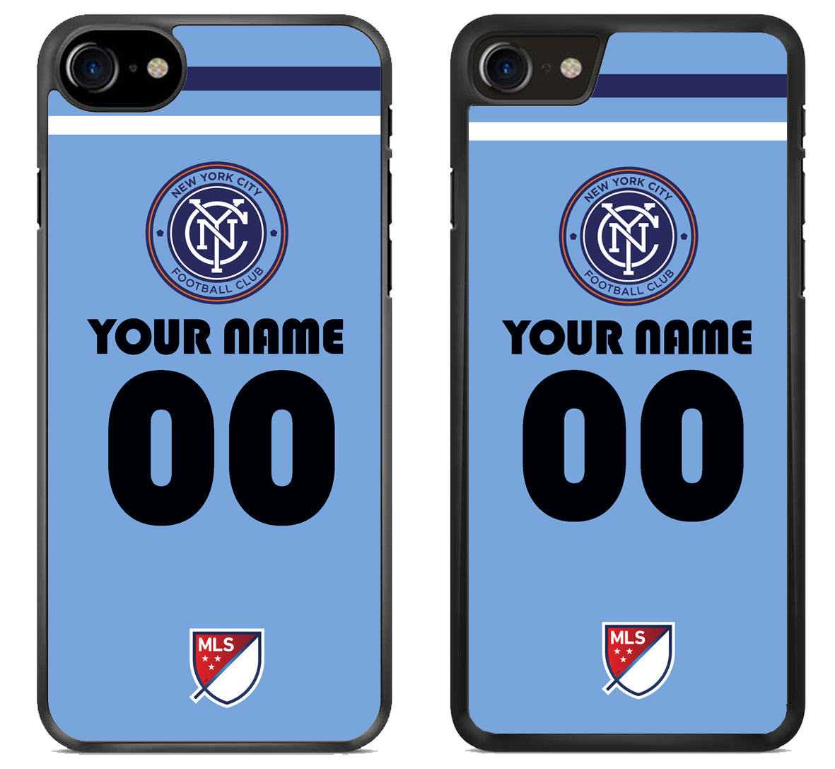 Custom Personalized New York City FC MLS iPhone SE 2020 | iPhone SE 2022 Case