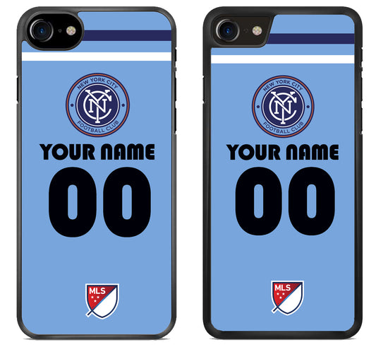 Custom Personalized New York City FC MLS iPhone SE 2020 | iPhone SE 2022 Case
