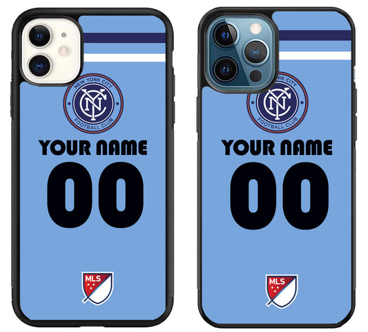 Custom Personalized New York City FC MLS iPhone 11 | 11 Pro | 11 Pro Max Case