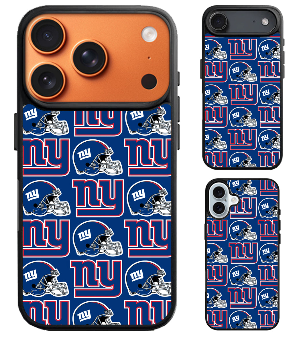 New York Giants Collage iPhone Air | iPhone 17 | 17 Pro | 17 Pro Max Case