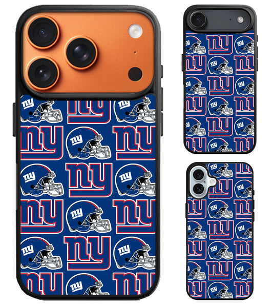 New York Giants Collage iPhone Air | iPhone 17 | 17 Pro | 17 Pro Max Case