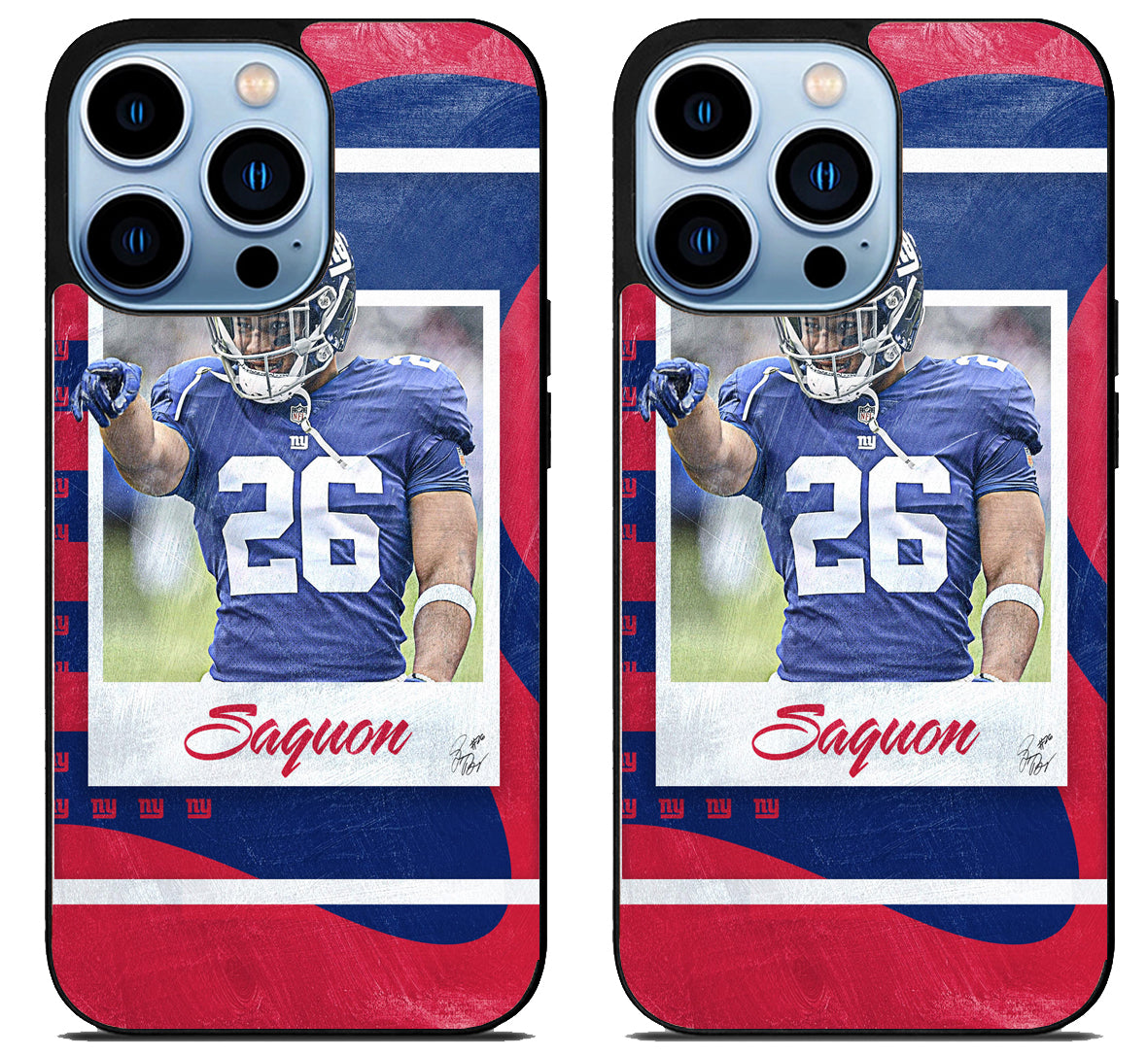 Saquon Barkley NY Giants Cover iPhone 15 Pro | iPhone 15 Pro Max Case