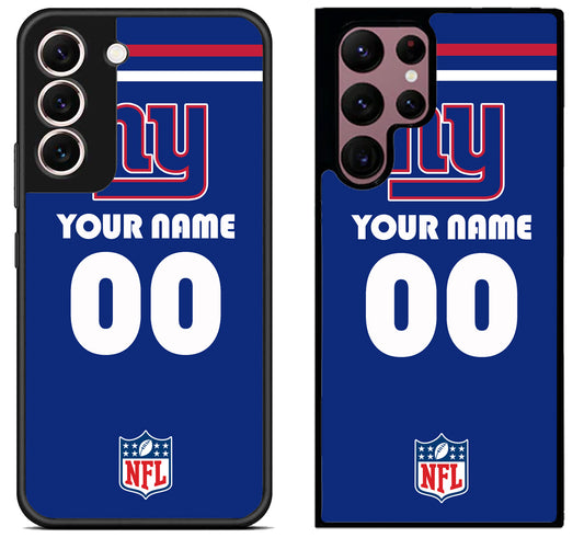 Custom Personalized New York Giants NFL Samsung Galaxy S22 | S22+ | S22 Ultra Case