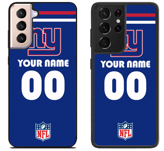 Custom Personalized New York Giants NFL Samsung Galaxy S21 | S21 FE | S21+ | S21 Ultra Case