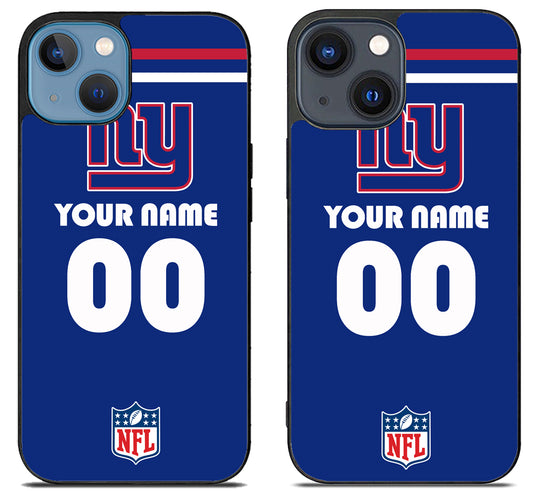 Custom Personalized New York Giants NFL iPhone 15 | iPhone 15 Plus Case