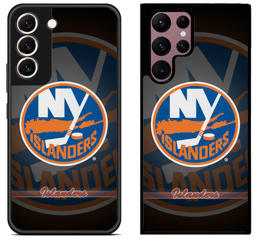 New York Islanders Background Samsung Galaxy S22 | S22+ | S22 Ultra Case