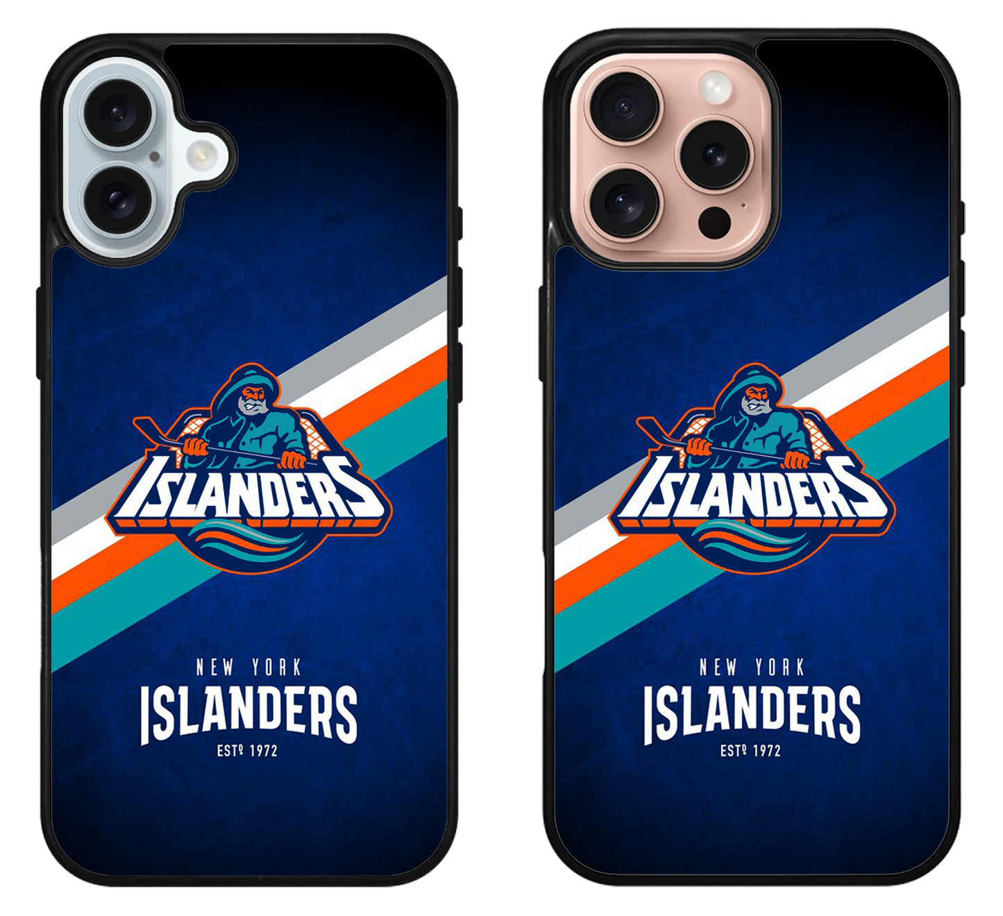 New York Islanders Cover Logo iPhone 16 | 16 Plus | 16 Pro | 16 Pro Max Case