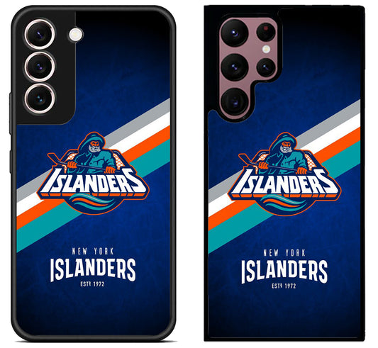 New York Islanders Cover Samsung Galaxy S22 | S22+ | S22 Ultra Case