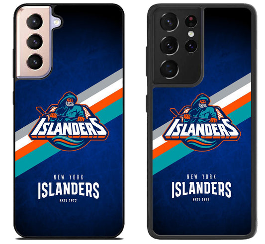 New York Islanders Cover Samsung Galaxy S21 | S21 FE | S21+ | S21 Ultra Case