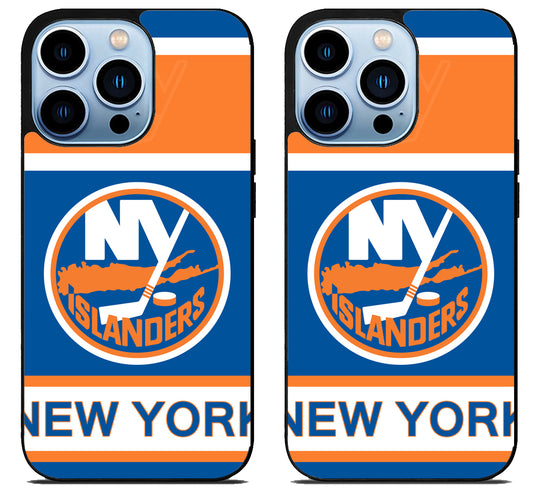 New York Islanders Stripe iPhone 15 Pro | iPhone 15 Pro Max Case