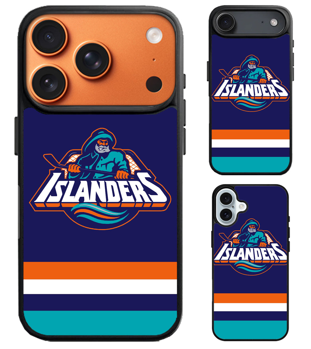 New York Islanders Stripe iPhone Air | iPhone 17 | 17 Pro | 17 Pro Max Case