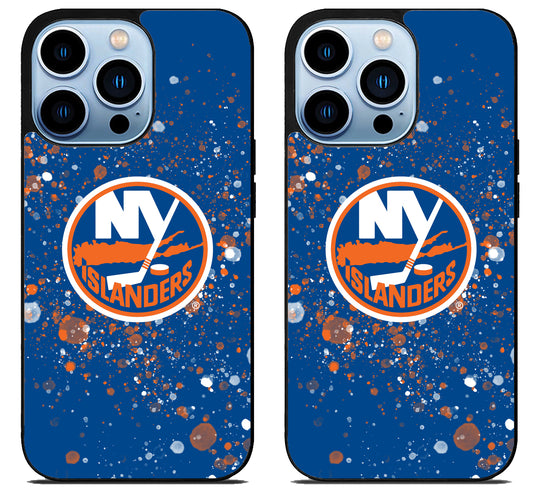 New York Islanders Stylish iPhone 15 Pro | iPhone 15 Pro Max Case