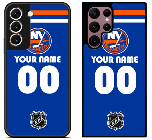 Custom Personalized New York Islanders NHL Samsung Galaxy S22 | S22+ | S22 Ultra Case