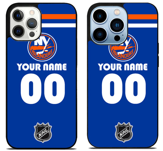 Custom Personalized New York Islanders NHL iPhone 15 Pro | iPhone 15 Pro Max Case
