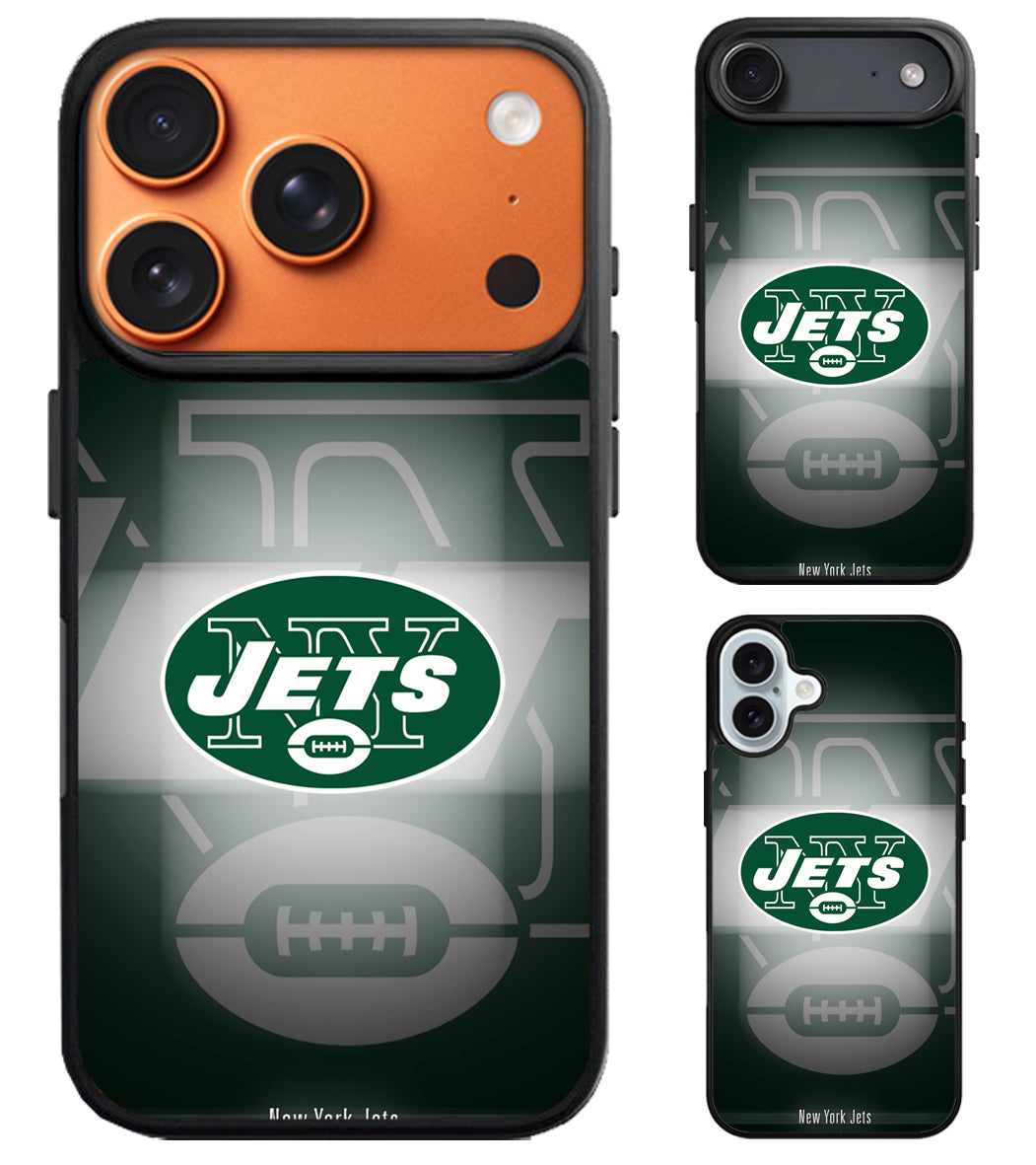 New York Jets Background iPhone Air | iPhone 17 | 17 Pro | 17 Pro Max Case