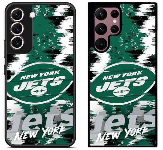 New York Jets Colorfull Samsung Galaxy S22 | S22+ | S22 Ultra Case