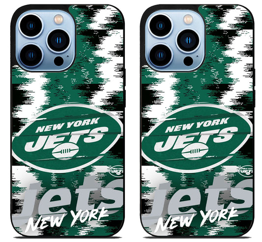 New York Jets Colorfull iPhone 15 Pro | iPhone 15 Pro Max Case