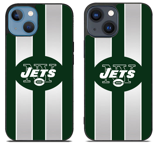 New York Jets Stripe iPhone 15 | iPhone 15 Plus Case