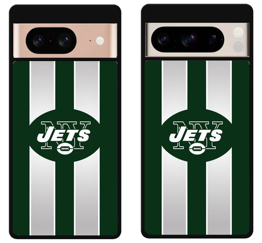 New York Jets Stripe Google Pixel 8 | 8 Pro Case