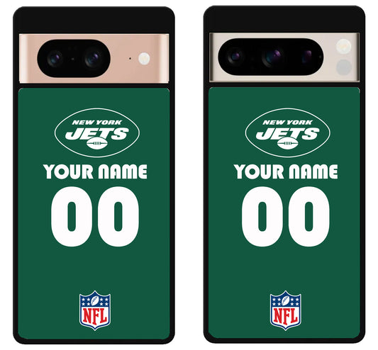 Custom Personalized New York Jets NFL Google Pixel 8 | 8 Pro Case