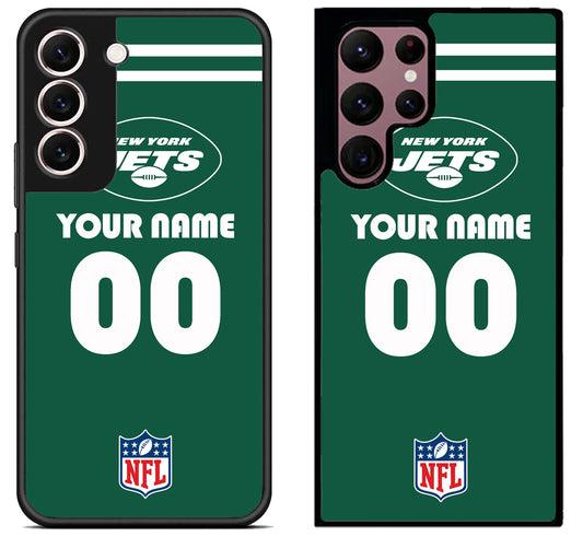 Custom Personalized New York Jets NFL Samsung Galaxy S22 | S22+ | S22 Ultra Case