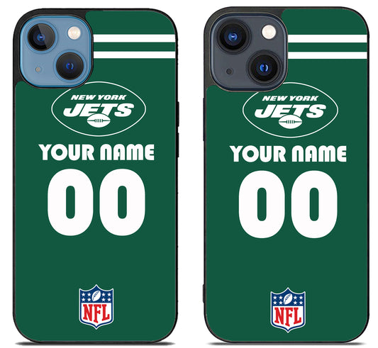 Custom Personalized New York Jets NFL iPhone 15 | iPhone 15 Plus Case