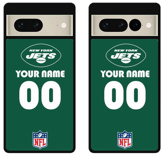 Custom Personalized New York Jets NFL Google Pixel 7 | 7 Pro Case