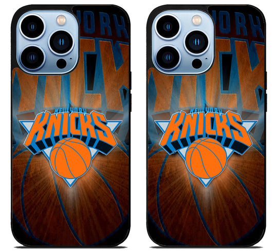 New York Knicks Background iPhone 15 Pro | iPhone 15 Pro Max Case