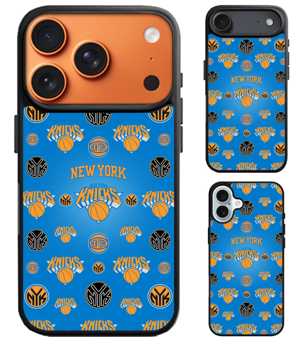 New York Knicks Collage iPhone Air | iPhone 17 | 17 Pro | 17 Pro Max Case
