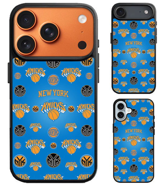 New York Knicks Collage iPhone Air | iPhone 17 | 17 Pro | 17 Pro Max Case