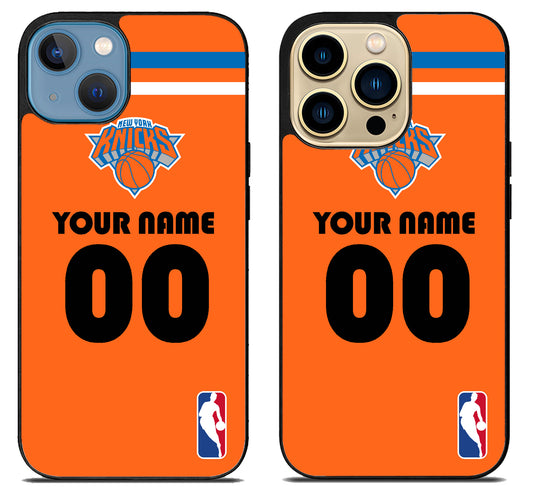Custom Personalized New York Knicks NBA iPhone 14 | 14 Plus | 14 Pro | 14 Pro Max Case