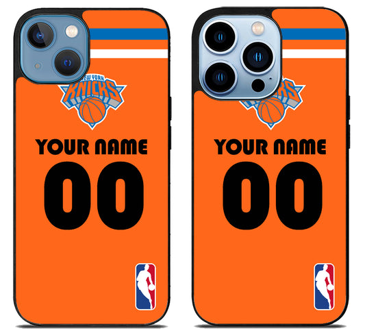 Custom Personalized New York Knicks NBA iPhone 13 | 13 Mini | 13 Pro | 13 Pro Max Case