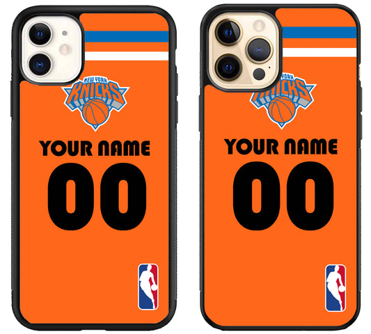 Custom Personalized New York Knicks NBA iPhone 12 | 12 Mini | 12 Pro | 12 Pro Max Case