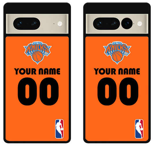 Custom Personalized New York Knicks NBA Google Pixel 7 | 7 Pro Case