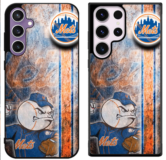 New York Mets Artwork Samsung Galaxy S24 | S24+ | S24 Ultra Case