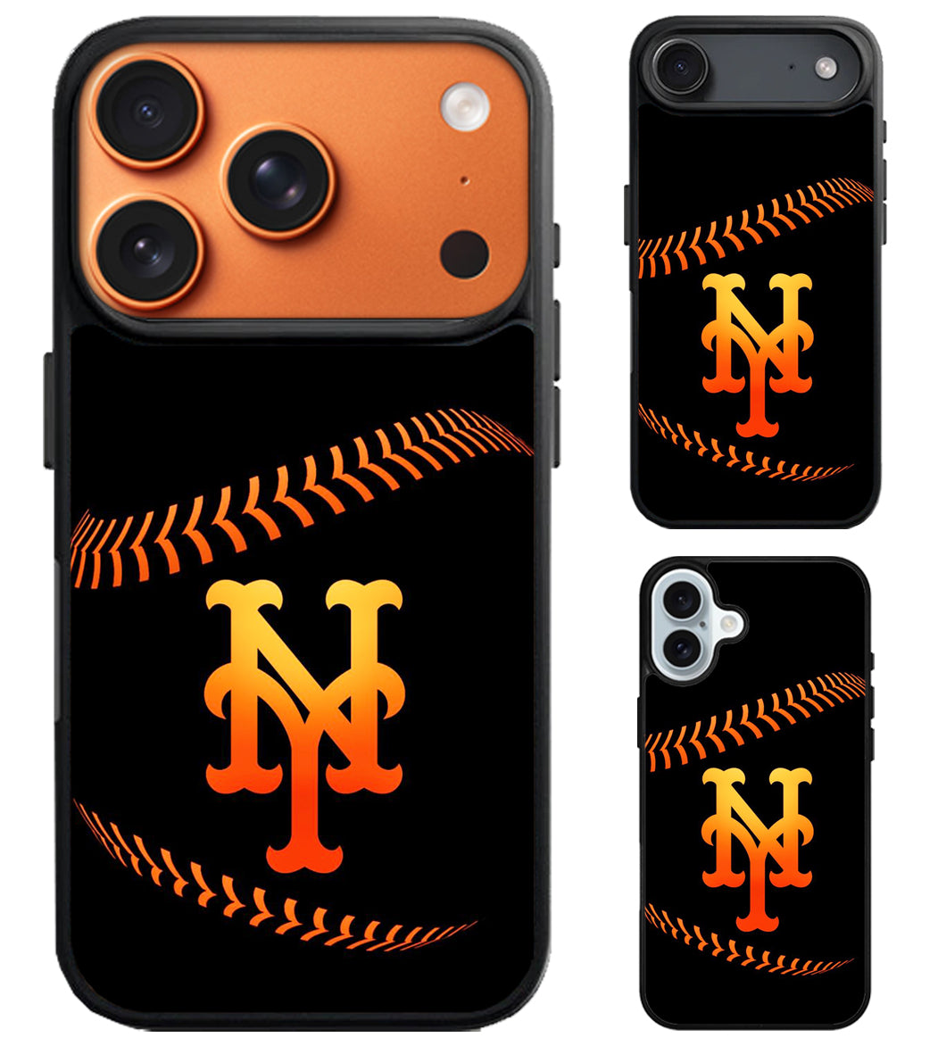 New York Mets Baseball iPhone Air | iPhone 17 | 17 Pro | 17 Pro Max Case