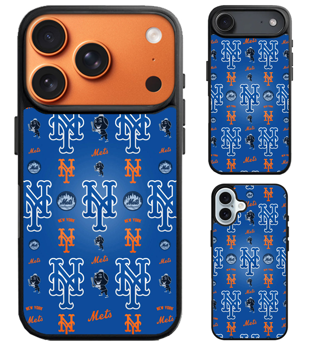 New York Mets Collage iPhone Air | iPhone 17 | 17 Pro | 17 Pro Max Case