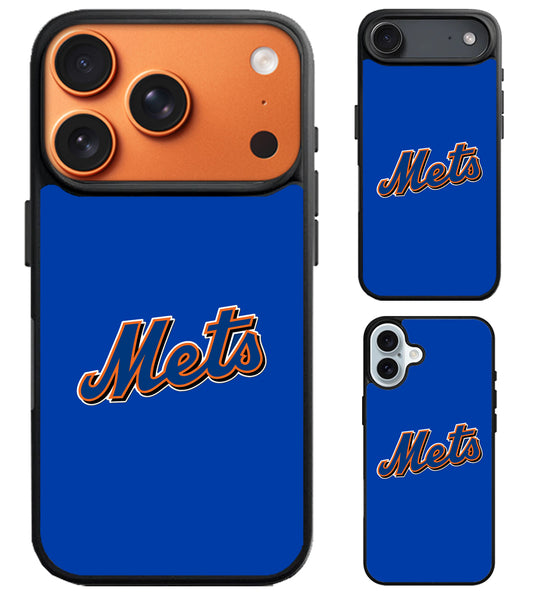 New York Mets Logo iPhone Air | iPhone 17 | 17 Pro | 17 Pro Max Case