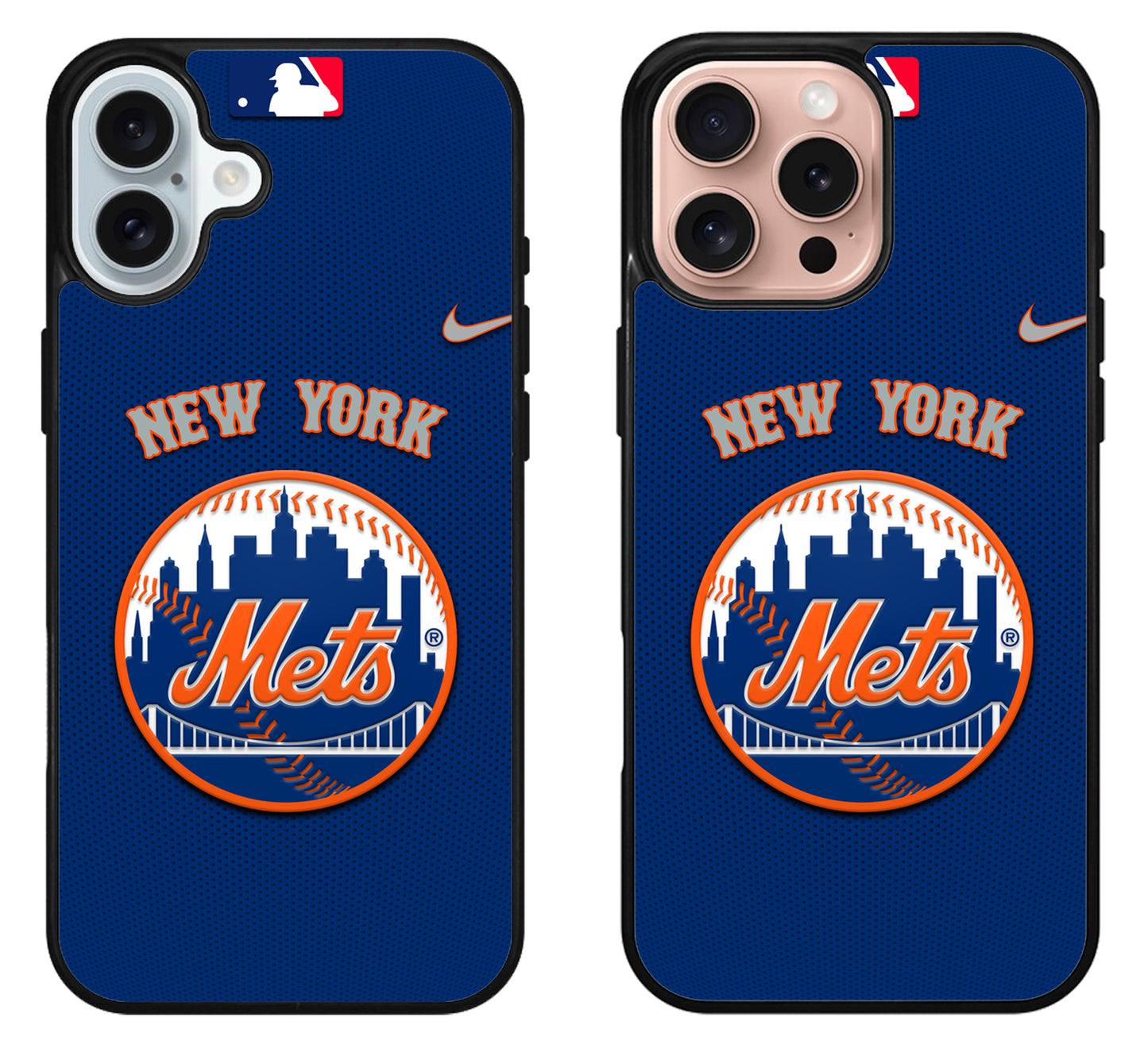 New York Mets Style iPhone 16 | 16 Plus | 16 Pro | 16 Pro Max Case