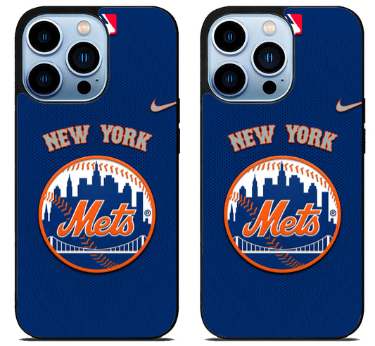 New York Mets Style iPhone 15 Pro | iPhone 15 Pro Max Case